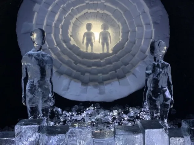 Kirovsk City & "Snow Village"