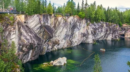 Ruskeala Mountain Park & Marble Canyon