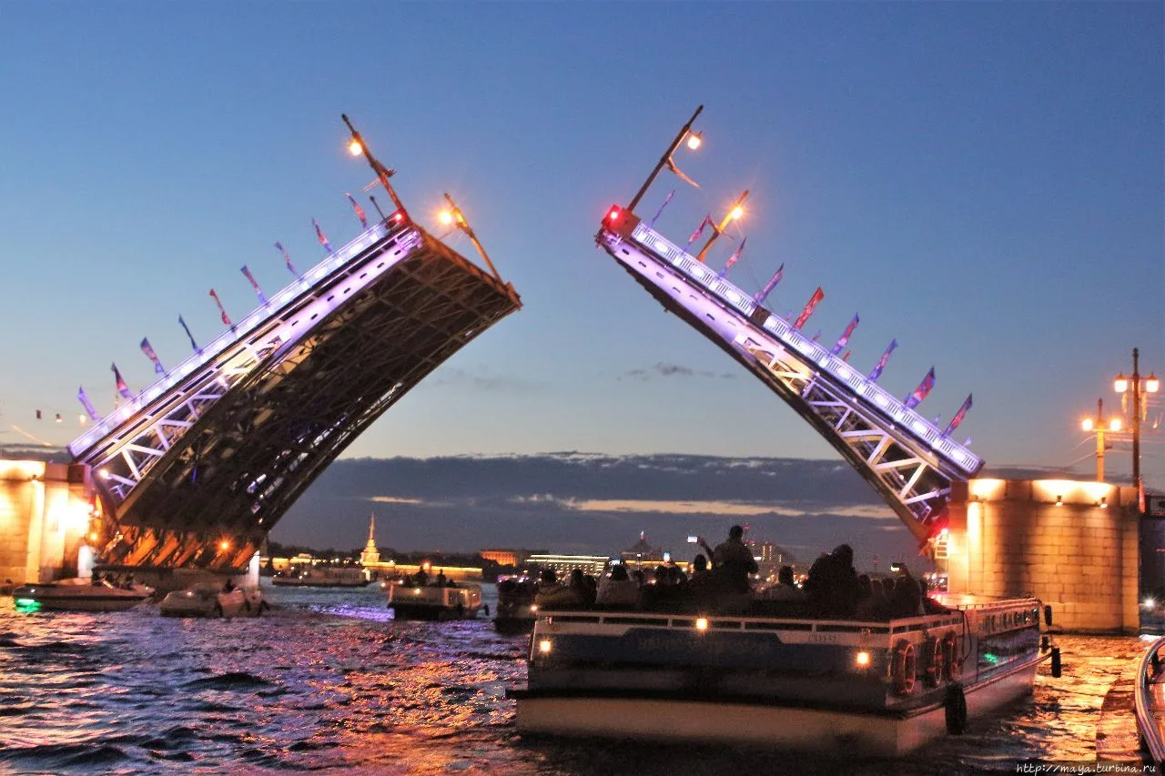 Boat Ride on Neva River